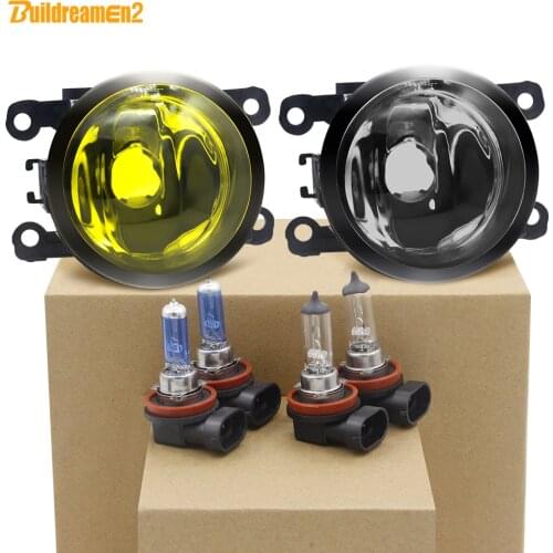 Halogen Fog Light Car Front Bumper Fog Lamp 55W 100W 12V For Ford Focus Fiesta C-Max Fusion Ranger Transit Edge EcoSport Tourneo