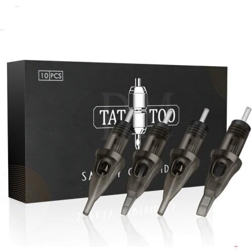 Tattooing needle Cartridge Tattoo Needles RL RS RM M1 Disposable Sterilized Safety Tattoo Needle for Cartridge Machines Grips