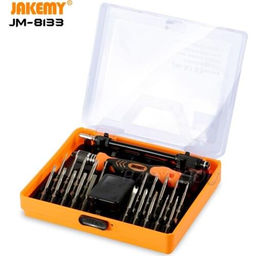 JAKEMY JM-8133 23 IN 1 Special pentagon Screwdriver Bit Set deep hole working electronics screw driver repair tool kit S-2