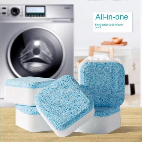 Solid Washer Machine Cleaner Effervescent Washing Machine Deep Cleaner set Remover Tablet For Washing Machine Cleaning Products
