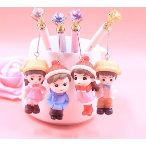 20 Pcs Per Set Factory Boys and Girls Pendant Mechanical Pencil Wholesale Metal Automatic Pencil Student Writing Pencil Factory