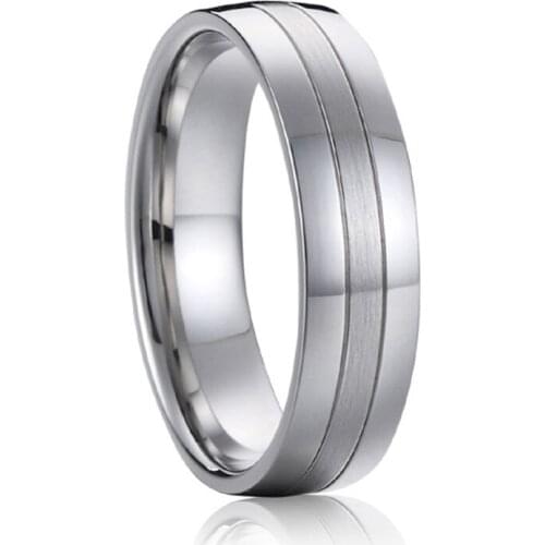Classic Western Gents wedding bands rings for men male stainless steel jewelry fashion anniversary finger mens ring