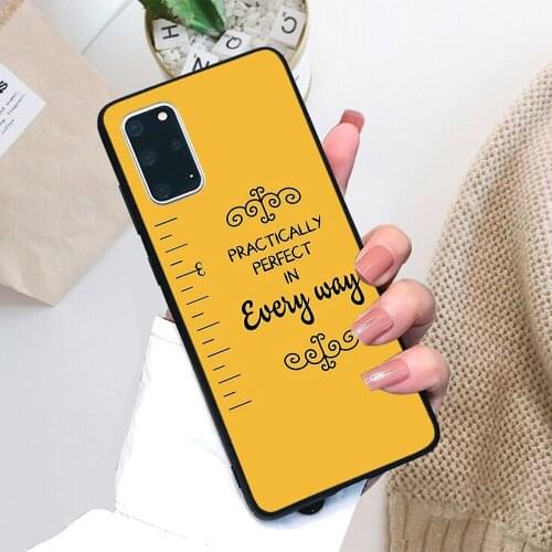 For Samsung Galaxy Mary Poppins Soft TPU Black Border Samsung Galaxy Case