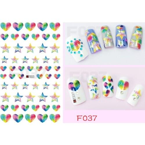 Love Gem Accompanying Diamond Nail Sticker Nail Art Decoration Accessories Adhesive Popular Nail Sticker 10PCS
