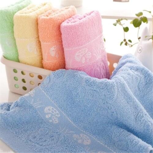 Clean Hearting Reusable Cotton Facial Cloth Face Towel Makeup Cleaning Beauty Wash Tools 33x75CM Adult Hand Hair Women Men Towel