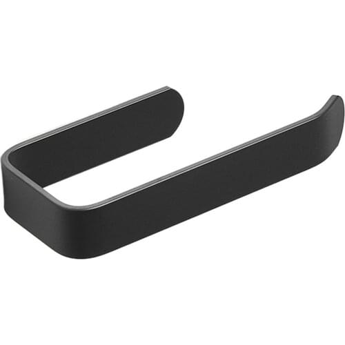 Hanging Paper Roll Holder Kitchen Towel Cupboard Door Rack Space Aluminum Punch-free Creative Paper Toilet Tissue Box