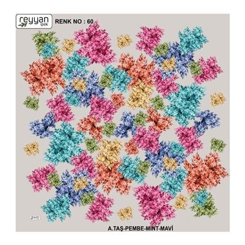 REYYAN SILK OYALIK WRITING (NEW QUALITY)-DESEN-20 - RENK-60