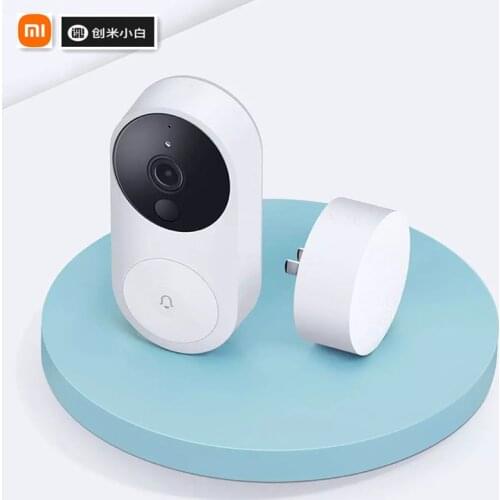 Xiaomi Xiaobai Smart Video Doorbell D1 Set 1080 WiFiAI Face Recognition Infrared Night Vision Two-way Intercom Camera Doorbell