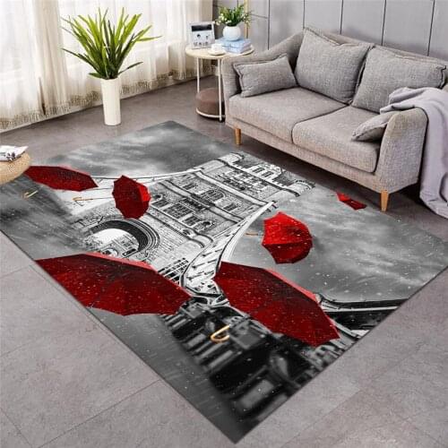 2020 Umbrella Large Carpet for Living Room England London Floor Mat Tower Bridge on River Thames Area Rug Fashion Carpet