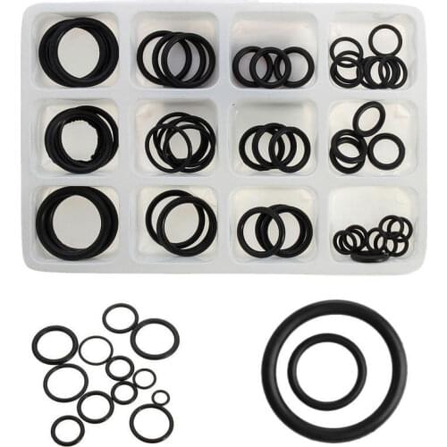 50Pcs Kit caoutchouc O-Ring Tailles pour Discussion Plomberie Tap Seal Sink Seal