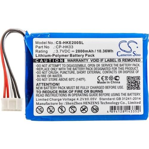 Cameron sino 2800mah battery for HARMAN/KARDON Esquire 2 HARMAN/KARDON CP-HK03