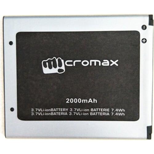 Battery For micromax s9111 A92 A106 A114 A115 A116 A117 A210 S9101 Q340 Q338 Phone Battery Accumulator 2000mAh