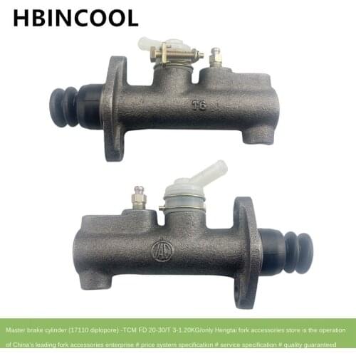 For forklift accessories Brake master cylinder 27045-40302-WH 17110 Double hole FB20-25-6 High quality forklift accessories