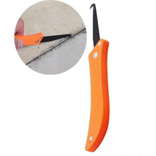 2021 New Tile Gap Repair Tool Hook Knife Professional Cleaning and Removal Dust Steel Construction of Old Grout Hand Tools