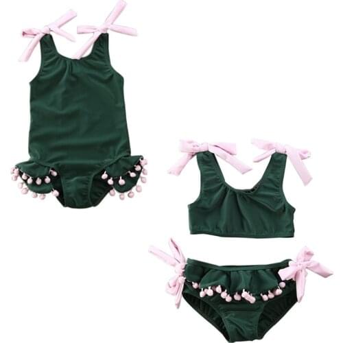 Girl Swimwear 2020 Toddler Kids Baby Girl Swimwear Bikini Set Beach Wear Swimsuit Bathing Suit