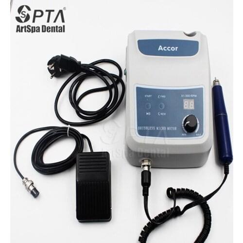 50,000RPM Good Quality Micromotor Equipament Non-Carbon Brushless Dentista Tooth Jewelry Laboratory Turbine Tip Handpiece