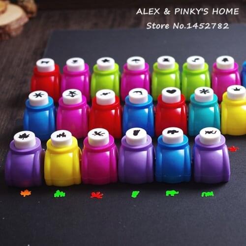 Mini Scrapbook Punches Handmade Cutter Card Craft Calico Printing DIY Flower Paper Craft Punch Hole Puncher Shape