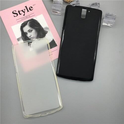 Case Soft Silicon Phone Para for Oneplus 1 / One Plus One A0001 Luxury TPU Fundas Protector Full Cover Shell Black Cases Coque