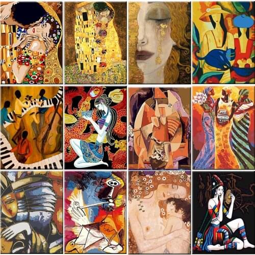 Wall Art 5D DIY Diamond Embroidery Reproductions Desert Abstract Decoration Diamond Painting Diamond Painting Accessories