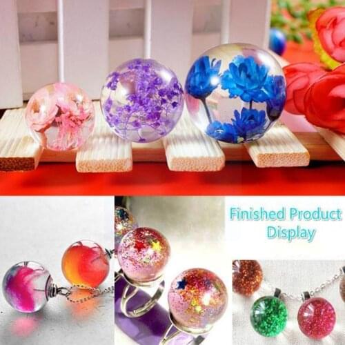 Hand Made Silicone Molds For Resin Ball Rings Epoxy Crafts Decorations Mold Cake Shipping Resin DIY Making Drop Jewelry H0J2