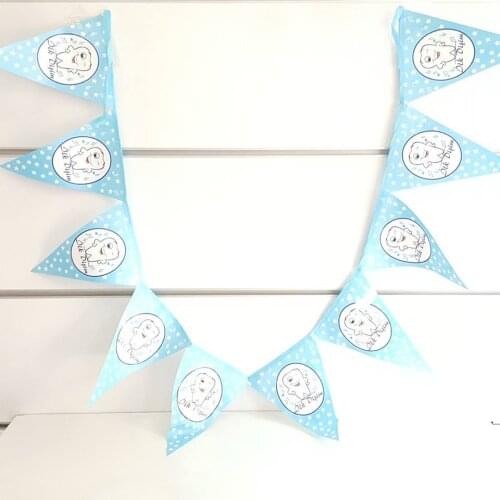 Blue Pennant First My Tooth ornament (Dental wheat)