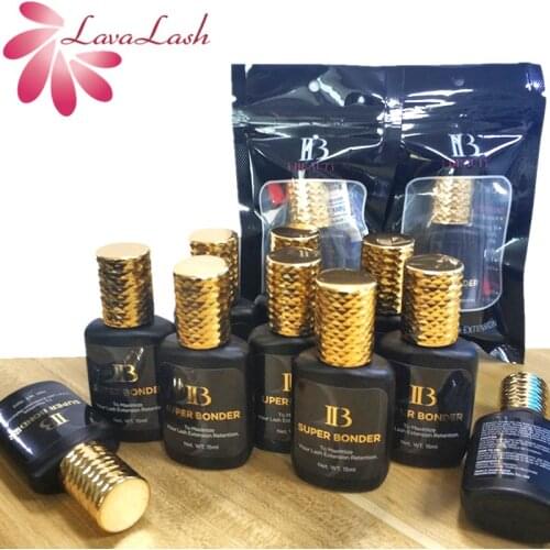15ml IB SUPER BONDER fixing agent for Eyelash Extensions Primer Cure adhesive bonding Eyelash grafting transparent curing liquid