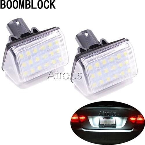 2pcs For Mazda 6 CX-5 CX-7 CX5 CX7 Accessories Car LED License Plate Lights 12V White SMD LED Number Plate Lamp Bulb Kit
