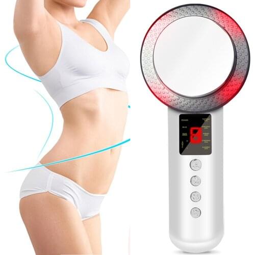 Ultrasound Cavitation EMS Body Slimming Massager Lipo Fat Burner Machine Galvanic Infrared Ultrasonic Weight Loss Facial Lifting