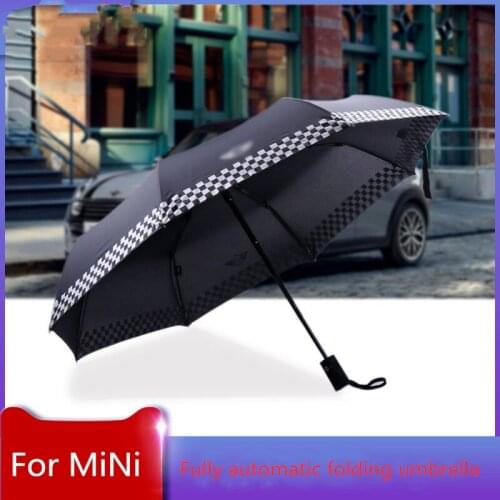 General car umbrella for BMW mini special modified automatic folding umbrella sunshade sun umbrella