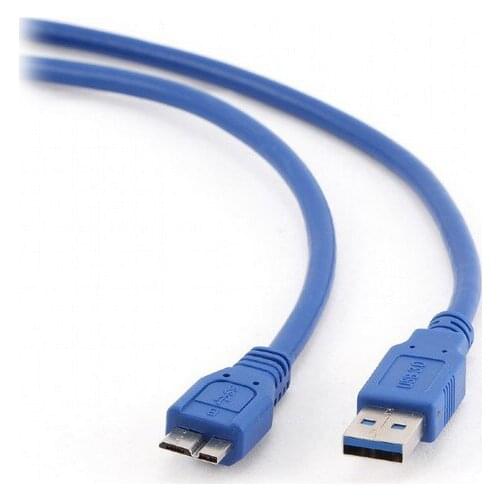 USB 3.0 A to Micro USB B Cable GEMBIRD CCP-mUSB3-AMBM-6 600 Mbps (1,8 m) Blue