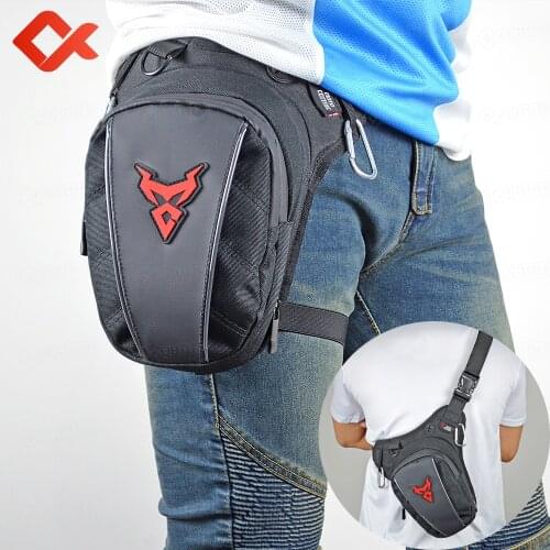 Waterproof Motorcycle Bag for Men Large Capacity 3 Pocket Motorcycle Drop Leg Bag Fanny Pack Reflective Thigh Bag bolsa moto