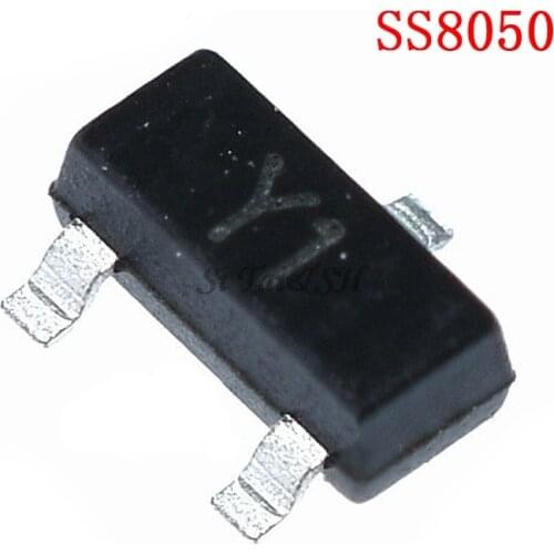 100PCS SS8050 SOT23 MMBT8050 MMBT8050LT1G Y1 SOT-23 SOT SMD new and original IC Chipset