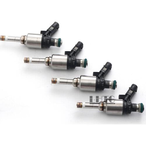 4x Fuel Injectors Nozzles BOS CH OE For V W Golf Passat AUDI A3 A4 A5 TT 1.8 TFSI OE# 06H906036Q