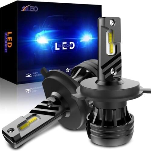 AILEO Car Headlights Bulbs H4 Hi/Lo Led H7 H1 H11 H8 H9 9005 9006 HB3 HB4 HIR2 HB1 HB5 9004 9007 H13 72W 12000LM Auto Lamp
