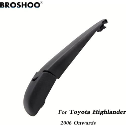 BROSHOO Car Rear Wiper Blade Blades Back Windscreen Wiper Arm For Toyota Highlander Hatchback (2006-) 255mm Auto Styling