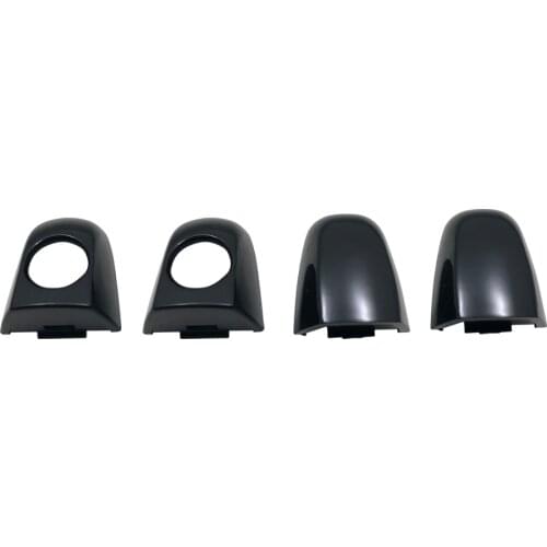 DHKA BLACK OUTSIDE EXTERIOR DOOR HANDLE CAP FOR HYUNDAI i30 07-11 2007 2008 2009 2010 2011