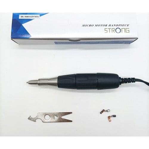 Micro motor Handpiece 102 Model 35000RPM For Strong 210 90 204 207 Marathon Control Box Electric Manicure Drill Manicure Handle