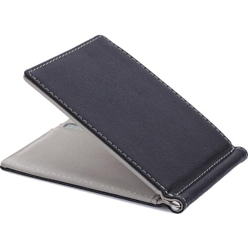 Men Bifold Business Leather Wallet luxury brand famous ID Credit Card visiting cards wallet magic Money Clips 2019