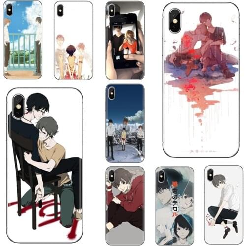 For Samsung Galaxy A10 A30 A40 A50 A60 A70 a12 a31 a41 a51 a71 a20e a21s M30 Zankyou no Terror anime wallpaper Soft Case