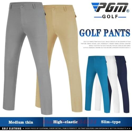 Send Socks! Men Golf Apparel Autumn Winter Breathable Waterproof Trousers High Elastic Sports Casual Pants Slim Version XXS-XXXL
