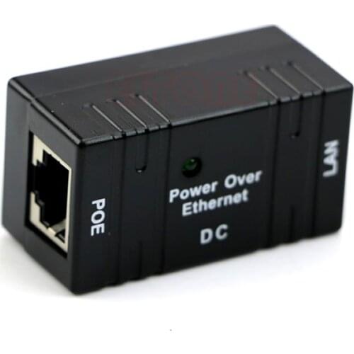Passive PoE Injector Splitter Adapter over Ethernet For Camera IP LAN Network AP