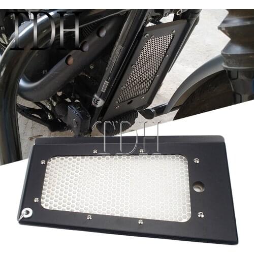 Mesh Radiator Grille Guard Cover Protector Motorcycle For Harley Softail Slim Fat Bob/Boy Deluxe Sport Glide Breakout Low Rider
