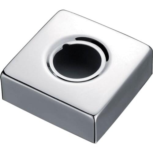 Bathroom basin faucet mixer sink Shower faucet chrome brass bending angle hole cock square cover plate SH028