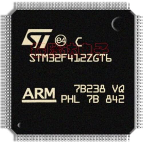 STM32F412ZGT6 STM STM32 STM32F STM32F412 STM32F412Z STM32F412ZG IC MCU 32BIT 1MB FLASH LQFP-144