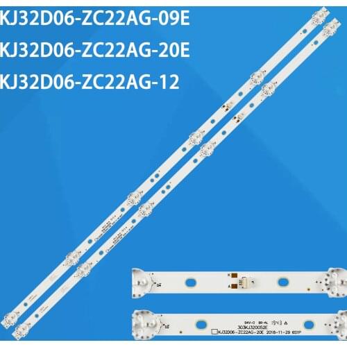 LED Backlight strip 6 lamp For KJ32D06-ZC22AG-09 12 20E 303KJ320044 KM0320LDCH 32LH0202 32HH1830 HTV-32R01-T2C/A4/B V320BJ6-Q01