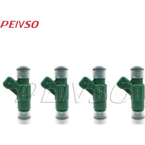 4 pieces 0280156318 Fuel Injector For CITROEN PEUGEOT C2 C3 C4 BERLINGO XSARA MK2 1007 206 207 PARTNER 1.6