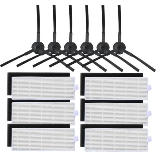 Vacuum Cleaner HEPA Filter Sponge Filters Side Brush for GUTREND STYLE 200 AQUA Robot Vacuum Cleaner Parts Accessories