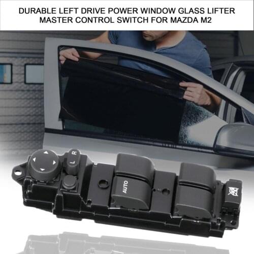 1Pc 12V Durable Left Drive Power Window Glass Lifter Switch for Mazda M2