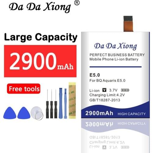 100% New 2900mAh BQ Aquaris E5 Battery for BQ Aquaris E5 E5 FHD E 5 HD mobile phone battery