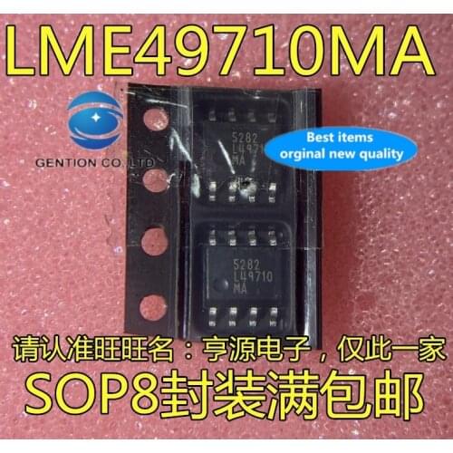 2PCS LME49710 LME49710MA silk-screen L49710MA audio operational amplifier in stock 100% new and original